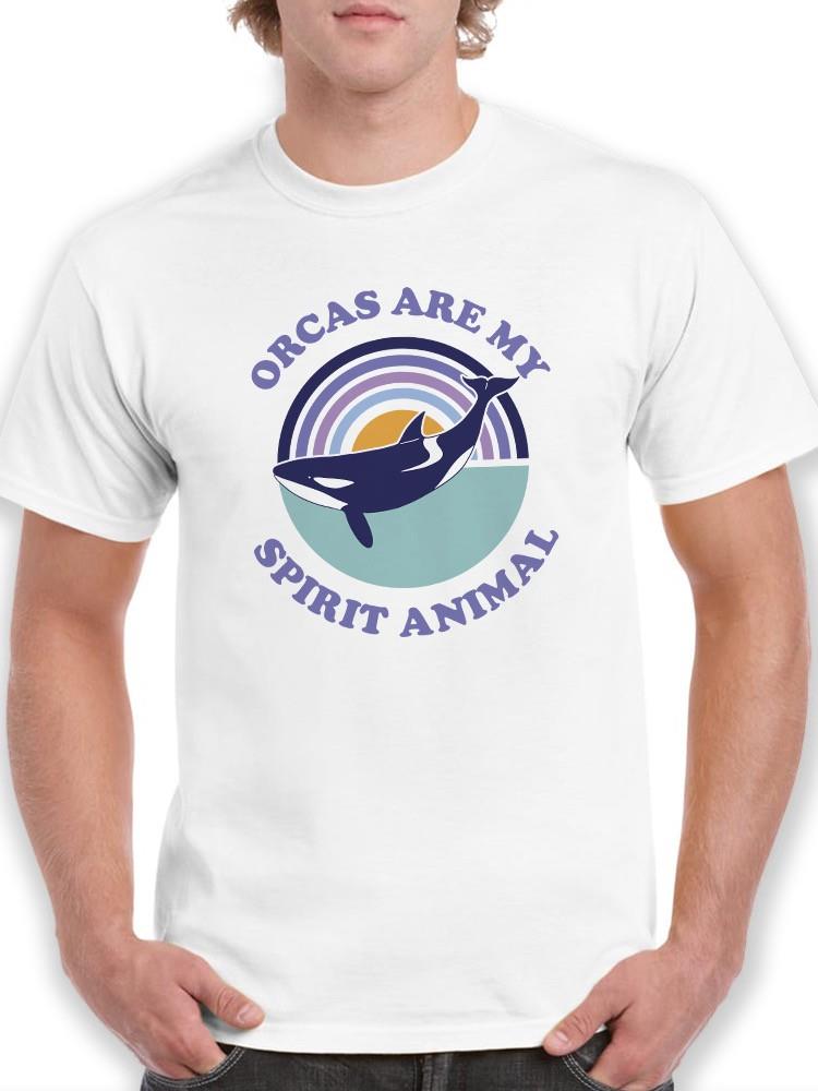 Orcas Are My Spirit Animal T-shirt -SmartPrintsInk Designs