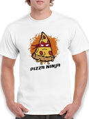Pizza Ninja Pizza Slice T-shirt -SmartPrintsInk Designs