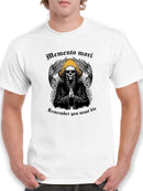 Memento Mori Illustration T-shirt -SmartPrintsInk Designs