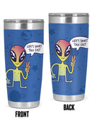 Life Is Short. Talk Fast Tumbler -SmartPrintsInk Designs