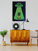 Out Of Space Sphynx Feline Wall Art -SmartPrintsInk Designs