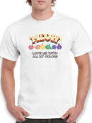Love Me With All My Colors. T-shirt -SmartPrintsInk Designs
