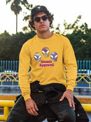 Alien Cosmic Approval Sweatshirt -SmartPrintsInk Designs