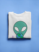 I Like Your Planet Sweatshirt -SmartPrintsInk Designs