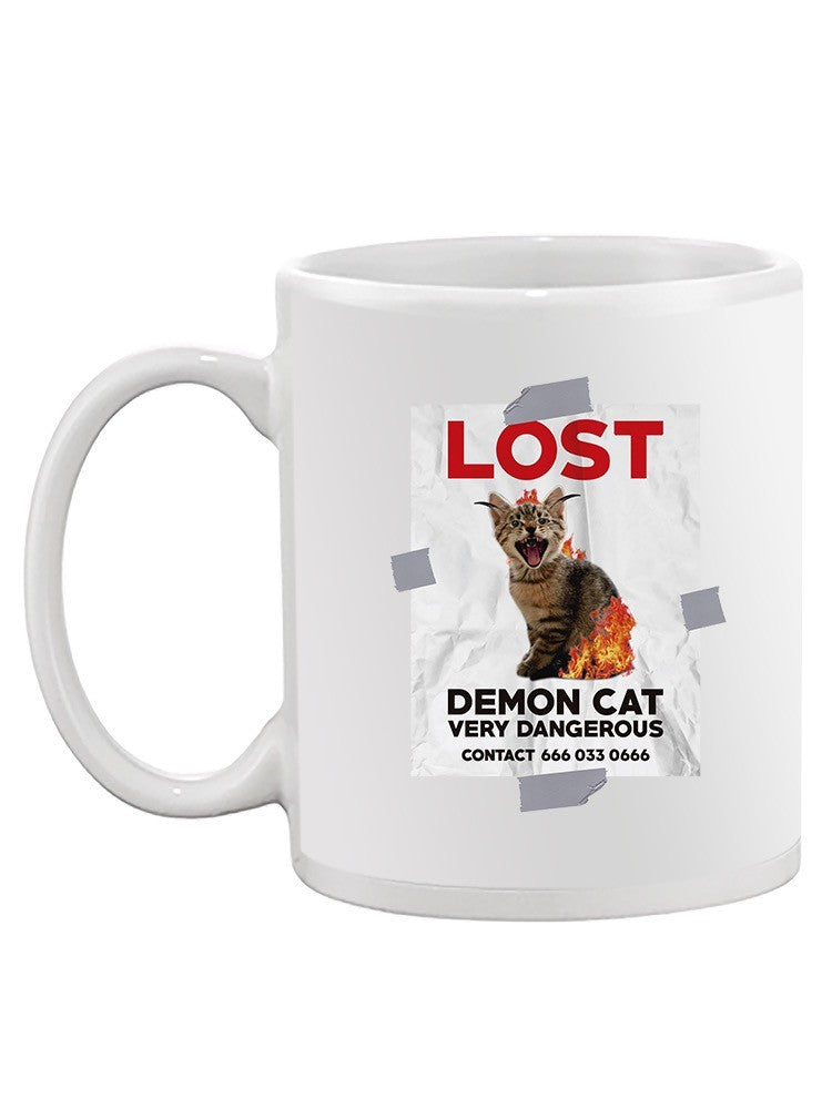 Lost Kitten Poster Mug -SmartPrintsInk Designs
