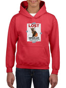 Lost Kitten Poster Hoodie -SmartPrintsInk Designs