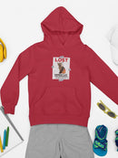 Lost Kitten Poster Hoodie -SmartPrintsInk Designs