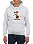 Lost Kitten Poster Hoodie -SmartPrintsInk Designs