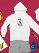 Lost Kitten Poster Hoodie -SmartPrintsInk Designs
