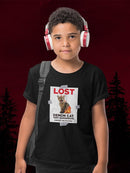 Lost Kitten Poster T-shirt -SmartPrintsInk Designs