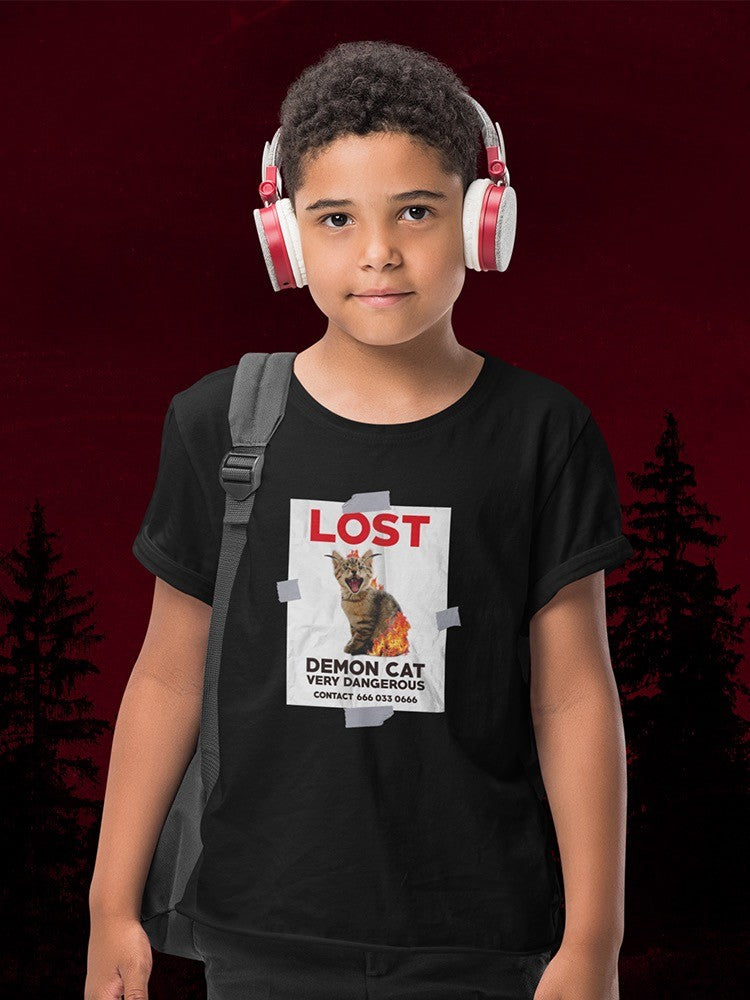 Lost Kitten Poster T-shirt -SmartPrintsInk Designs