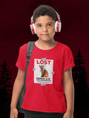 Lost Kitten Poster T-shirt -SmartPrintsInk Designs
