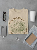 Fishing Is My Retirement Plan T-shirt -SmartPrintsInk Designs