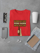 Drunk But A Good Dude T-shirt -SmartPrintsInk Designs