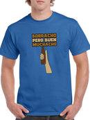 Drunk But A Good Dude T-shirt -SmartPrintsInk Designs