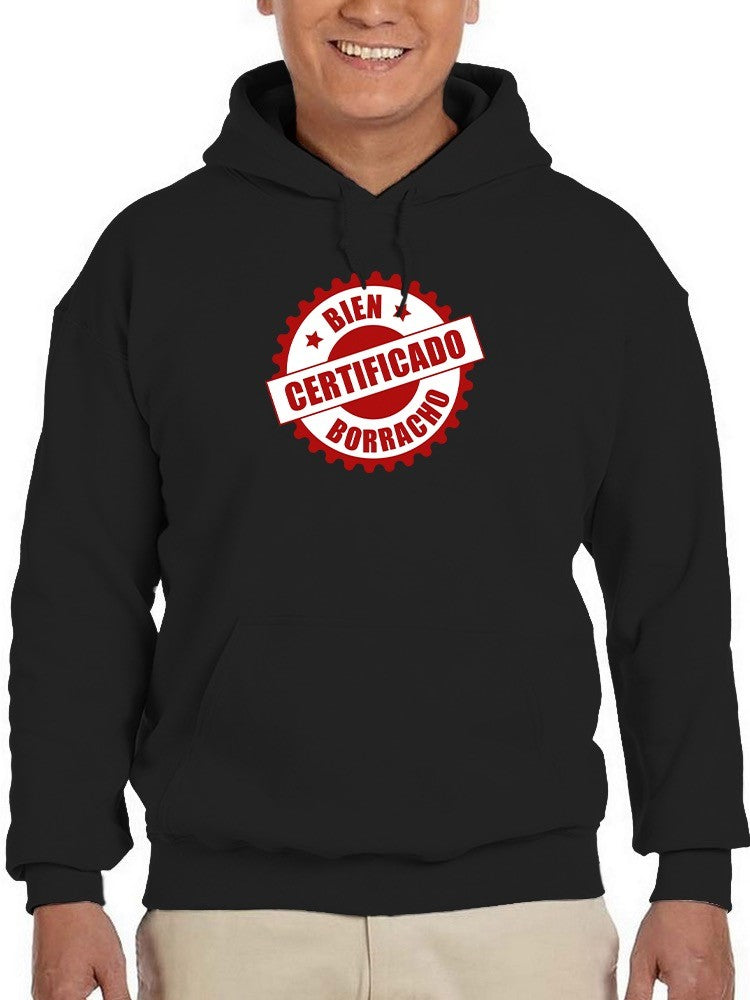 Certified Drunk Hoodie or Sweatshirt -SmartPrintsInk Designs