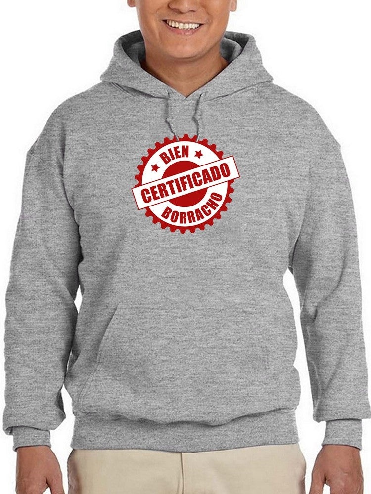 Certified Drunk Hoodie or Sweatshirt -SmartPrintsInk Designs