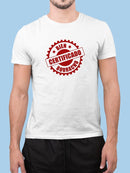 Certified Drunk T-shirt -SmartPrintsInk Designs