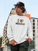I Love Mexico, Burrito Hoodie or Sweatshirt -SmartPrintsInk Designs