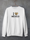 I Love Mexico, Burrito Hoodie or Sweatshirt -SmartPrintsInk Designs