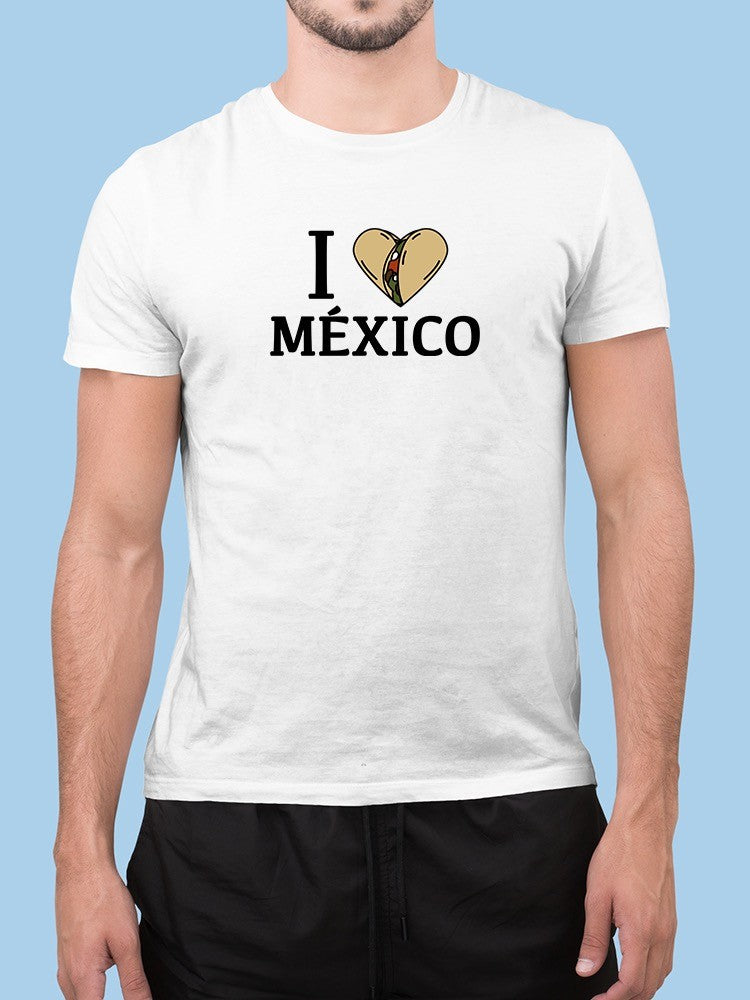 I Love Mexico, Burrito T-shirt -SmartPrintsInk Designs