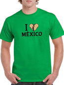 I Love Mexico, Burrito T-shirt -SmartPrintsInk Designs