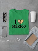 I Love Mexico, Burrito T-shirt -SmartPrintsInk Designs