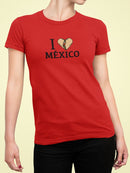 I Love Mexico, Burrito Shaped T-shirt -SmartPrintsInk Designs