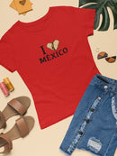 I Love Mexico, Burrito Shaped T-shirt -SmartPrintsInk Designs