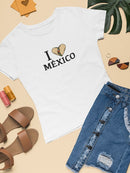 I Love Mexico, Burrito Shaped T-shirt -SmartPrintsInk Designs