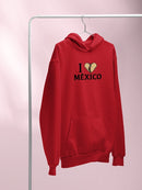 I Love Mexico, Burrito Hoodie or Sweatshirt -SmartPrintsInk Designs