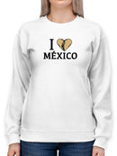 I Love Mexico, Burrito Hoodie or Sweatshirt -SmartPrintsInk Designs