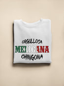 Proud Mexican Badass. Sweatshirt -SmartPrintsInk Designs