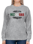 Proud Mexican Badass. Sweatshirt -SmartPrintsInk Designs