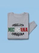 Proud Mexican Badass. Sweatshirt -SmartPrintsInk Designs