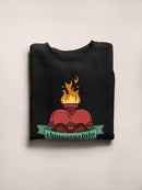 Silent Annoyer. Sweatshirt -SmartPrintsInk Designs