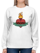 Silent Annoyer. Sweatshirt -SmartPrintsInk Designs