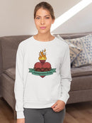 Silent Annoyer. Sweatshirt -SmartPrintsInk Designs