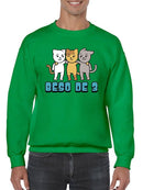 Triple Kiss. Sweatshirt -SmartPrintsInk Designs