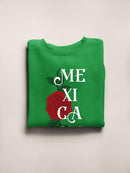 Mexican W Rose Sweatshirt -SmartPrintsInk Designs