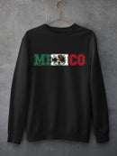 Mexico. Flag W Coat Of Arms. Sweatshirt -SmartPrintsInk Designs