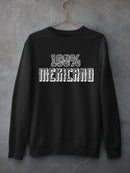 Hundred Percent Mexican Sweatshirt -SmartPrintsInk Designs