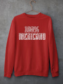 Hundred Percent Mexican Sweatshirt -SmartPrintsInk Designs