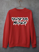 Made In Mexico. Graffiti Style Sweatshirt -SmartPrintsInk Designs