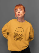 This Is My Human Costume. Potato Sweatshirt -SmartPrintsInk Designs