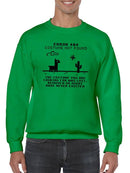 Costume Not Found Sweatshirt -SmartPrintsInk Designs
