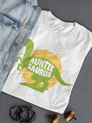 Auntiesaurus Illustration T-shirt -SmartPrintsInk Designs