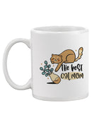 Best Cat Mom Mug -SmartPrintsInk Designs