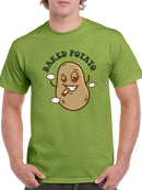 A Baked Potato T-shirt -SmartPrintsInk Designs