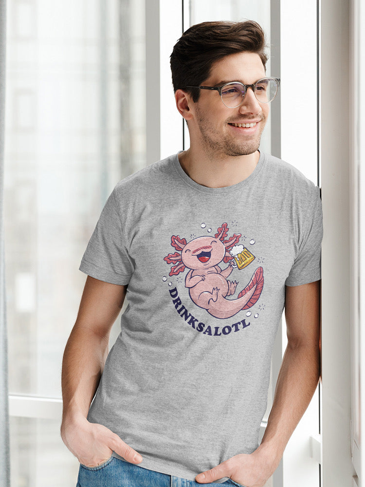 Drinksalotl T-shirt -SmartPrintsInk Designs